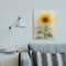 Stupell Industries Sunflower Summer Bloom with Stalk Canvas Wall Art